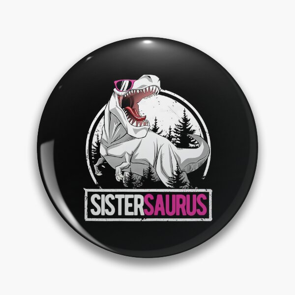 Item preview, SisterSaurus Girls T Rex Birthday Party Dinosaur Sister designed and sold by HugheDemeyer.