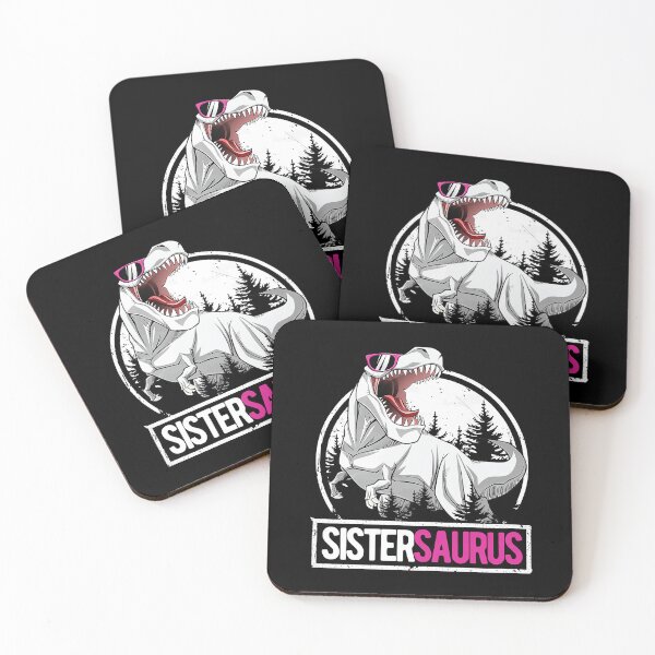 Item preview, SisterSaurus Girls T Rex Birthday Party Dinosaur Sister designed and sold by HugheDemeyer.
