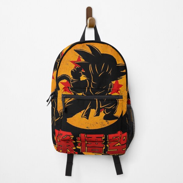Dragon Ball Z Backpacks - Goku Black And White Emblem Canvas Backpack  SAI0505