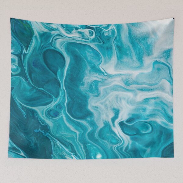 Item preview, Blue Liquid Marble Texture  designed and sold by MamineShop.
