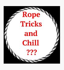 Rope Bondage - Art By Kev G Photographic Print