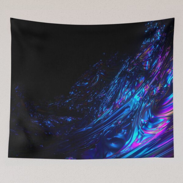 Item preview, Futuristic Abstract Compostion 3D -blue lights- designed and sold by lematworks.