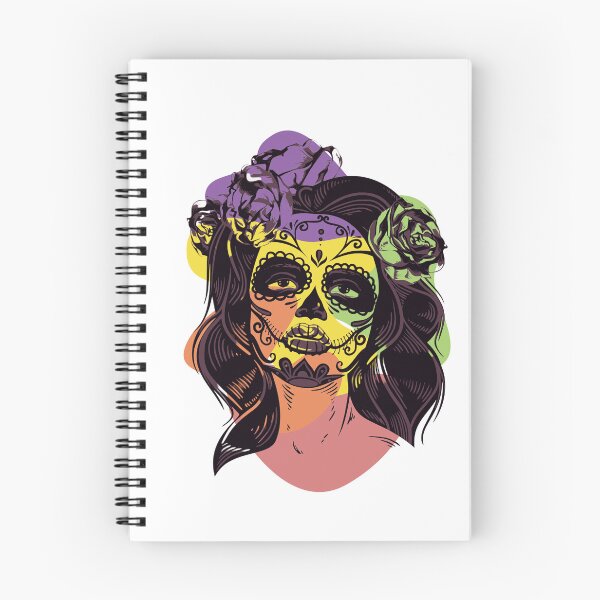 Item preview, Dia de los muertos, skeleton face designed and sold by DigitalCutFile.