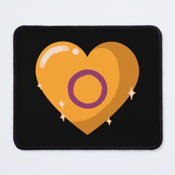 Item preview, Intersex heart sticker designed and sold by BreakTheBinary.