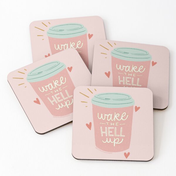 Item preview, Wake Up! | Coffee Lovers designed and sold by Artsyalison.