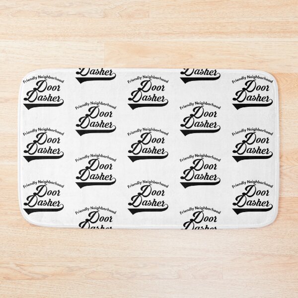 Item preview, Retro Friendly Neighborhood Door Dasher Black Font | Food Driver Service Appreciation designed and sold by deliverylife.