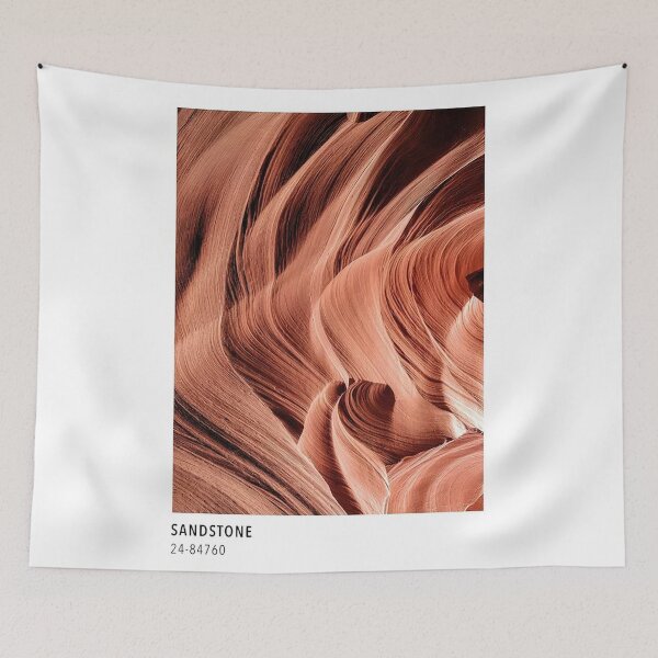 Item preview, Sandstone Terracotta Brown Pantone Color Inspired designed and sold by Brown-louis.