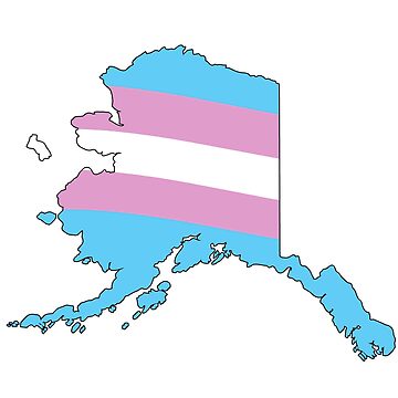 Artwork thumbnail, Alaska Trans Pride by Gayesthetic