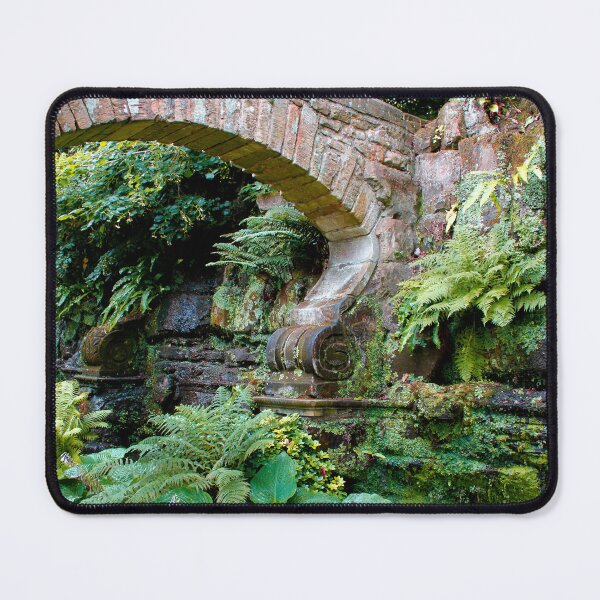 Item preview, A stone arch decorates the garden designed and sold by jwwallace.