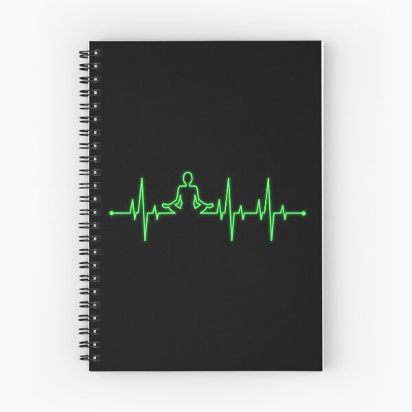 Item preview, Yoga Heartbeat Flatline designed and sold by goodspy.