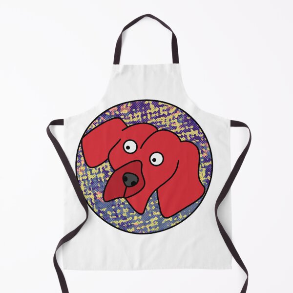 Item preview, red dog logo designed and sold by Leah Haas.