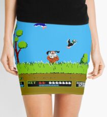 Duck Hunt Retro Video Game Art Nintendo Mini Skirt
