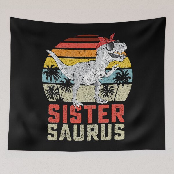 Item preview, Sistersaurus T Rex Dinosaur Sister Saurus Family Matching designed and sold by HugheDemeyer.