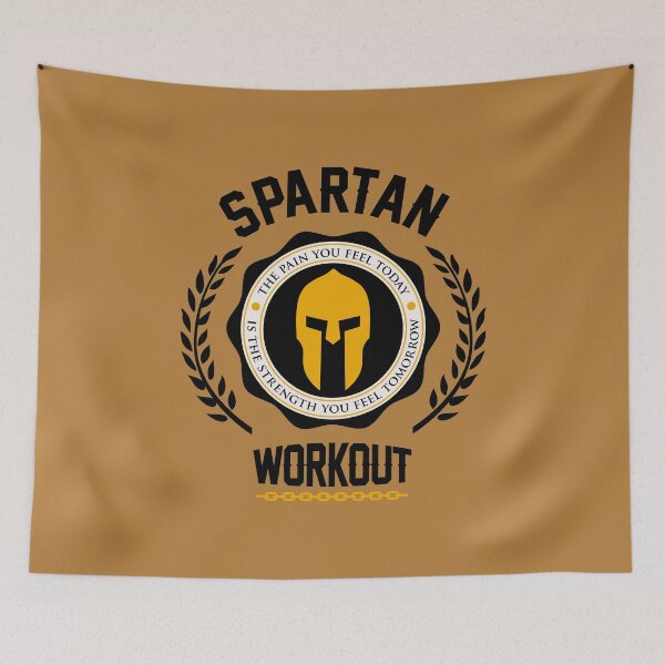 Item preview, Spartan Workout Motivation designed and sold by dupabyte.