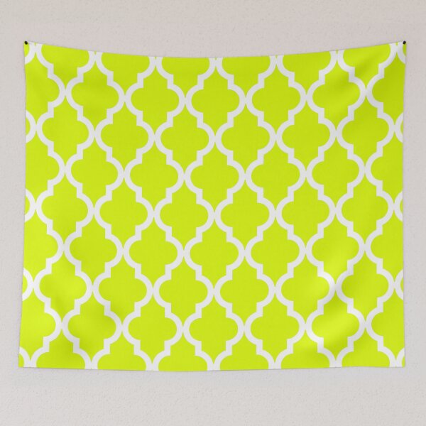 Item preview, Chartreuse Moroccan Pattern designed and sold by Jared Davies.