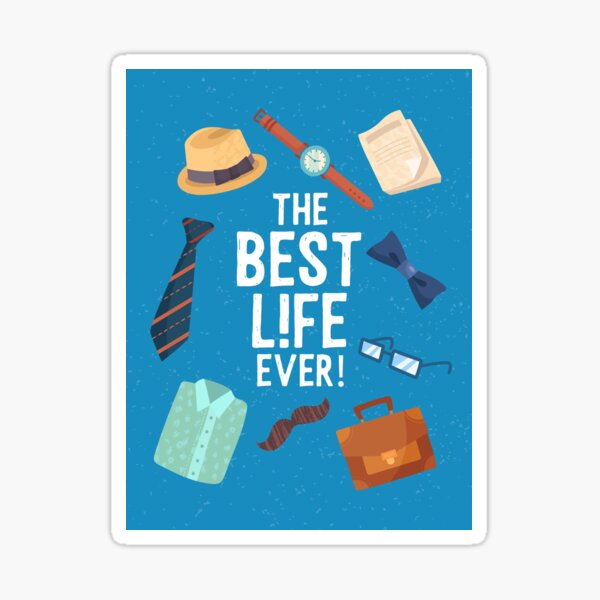 Item preview, The Best Life Ever! designed and sold by Paper Bee Gift Shop.