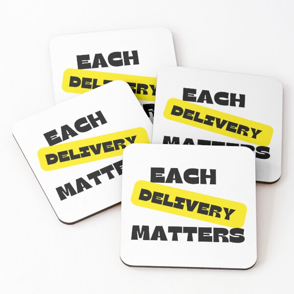 Item preview, Retro Each Delivery Matters Black Font | Driver Service Appreciation designed and sold by deliverylife.