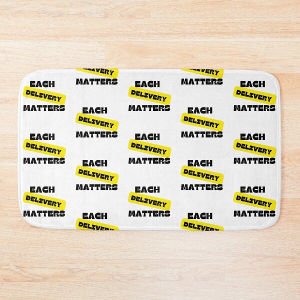 Item preview, Retro Each Delivery Matters Black Font | Driver Service Appreciation designed and sold by deliverylife.