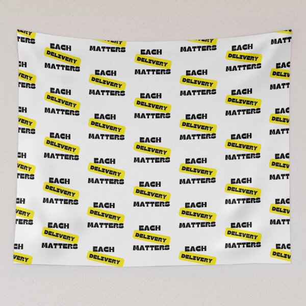 Item preview, Retro Each Delivery Matters Black Font | Driver Service Appreciation designed and sold by deliverylife.