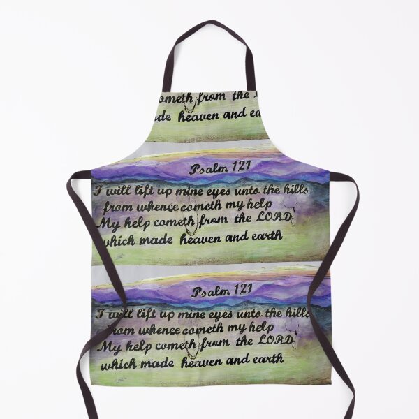 Item preview, Psalm 121 I will lift up my eyes mountain painting designed and sold by Stephanie Skeem.