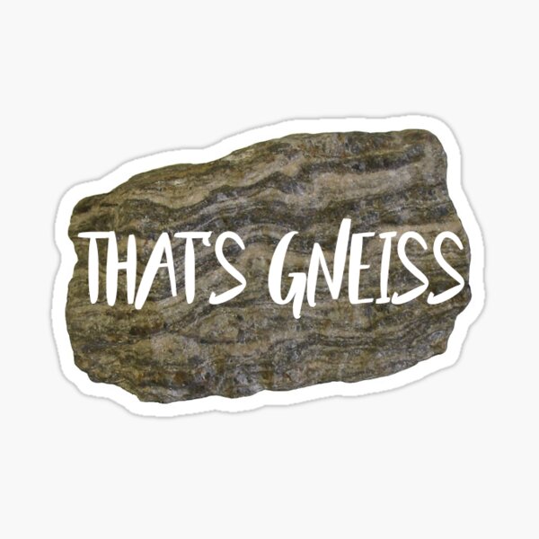 That's Gneiss Sticker