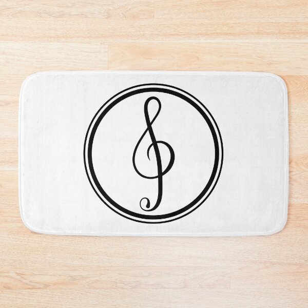 Item preview, Treble Clef - Music Notation - Musician designed and sold by JourneyCreative.