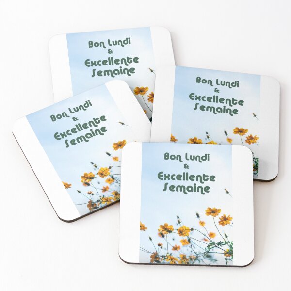 Item preview, Bon Lundi & Excellante Semaine designed and sold by Islanr.