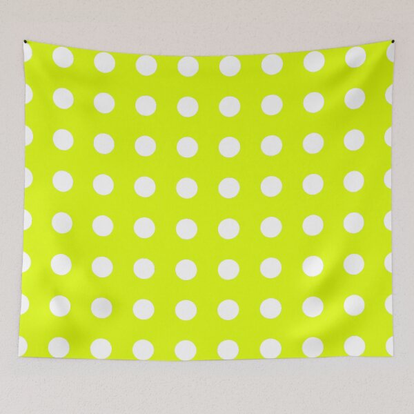 Item preview, Chartreuse Small Polka Dots designed and sold by Jared Davies.