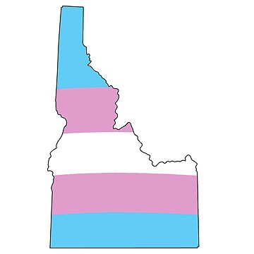 Artwork thumbnail, Idaho Trans Pride by Gayesthetic