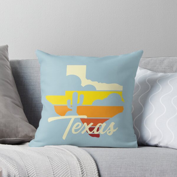 Item preview, Vintage Texas Colorblock Sunset with Cactus Design designed and sold by Cate Hamilton.
