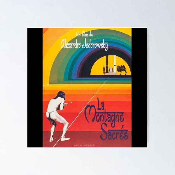 Item preview, The Holy Mountain 1973 Alejandro Jodorowsky French Poster Photographic Print designed and sold by Dosionb791.