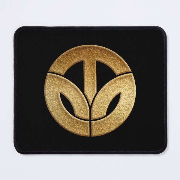 Item preview, Fukui Prefecture Symbol in Gold Faux designed and sold by Takeda-art.