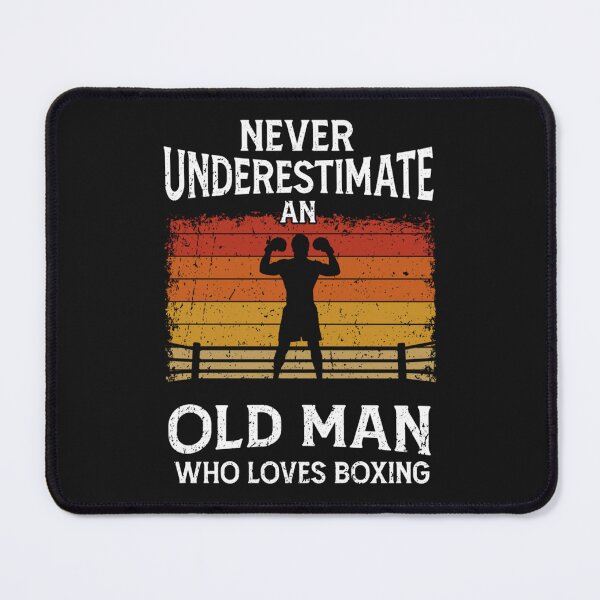 Item preview, Boxer Never Underestimate An Old Man Who Loves Boxing T-Shirt designed and sold by Azim-Stefan.