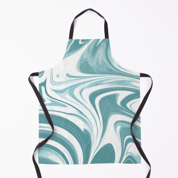 Item preview, Turquoise and white Liquid Marble Texture  designed and sold by MamineShop.