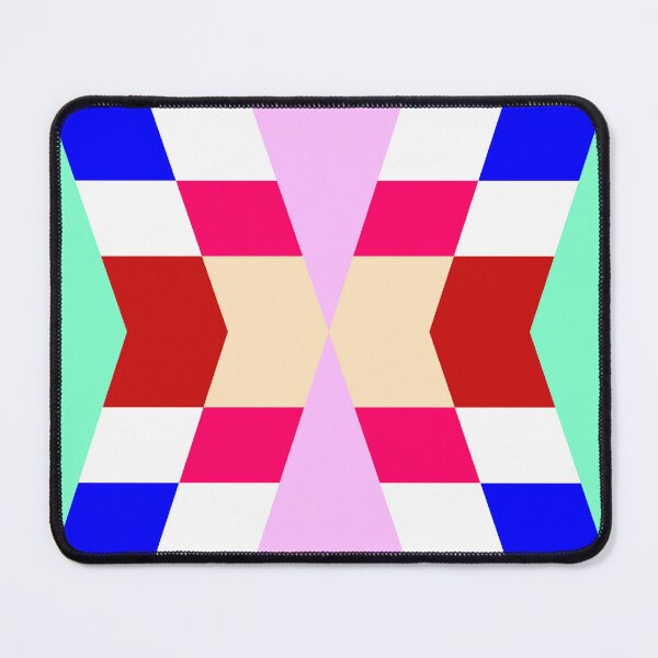 Aperçu de l'œuvre Motif à carreaux en diagonale de diamant aux couleurs vives créée et vendue par MazingPatterns.