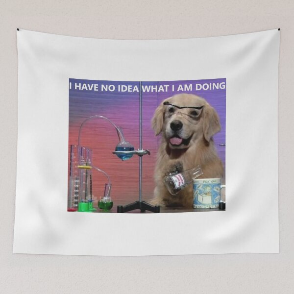 Item preview, Chemistry Dog Meme  designed and sold by CaseyHuffman2.