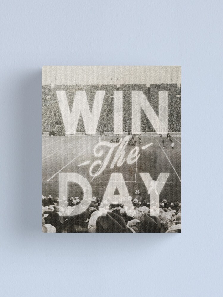 Alternate view of Win The Day Canvas Print