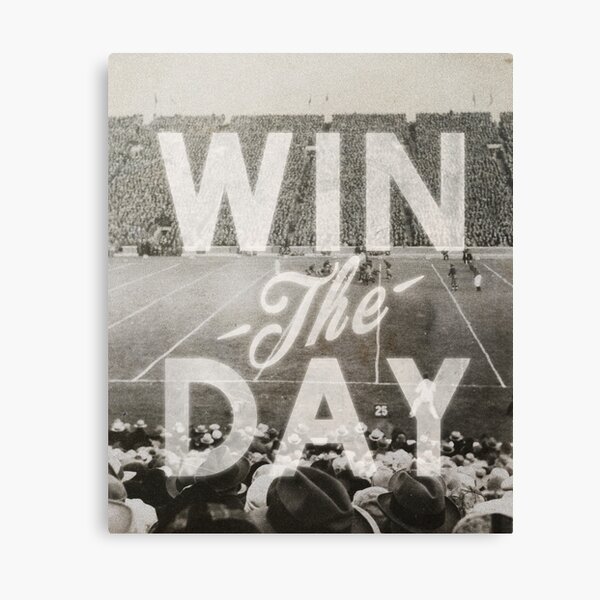 Win The Day Canvas Print