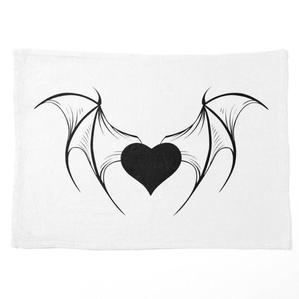Vampire Bat Chest Tattoo - Temu
