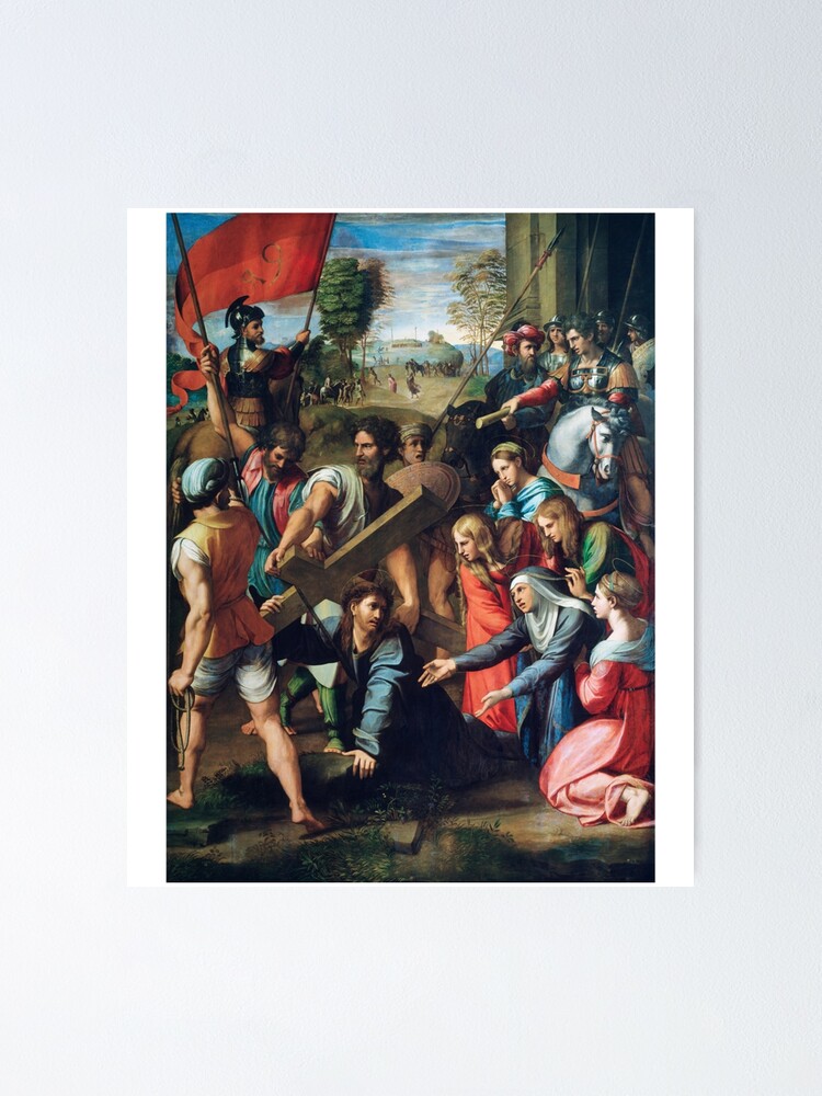 JESUS CHRIST famous painting by RAPHAEL, SICILIA, PUBLIC DOMAIN  RENAISSANCE, CATHOLIC BIBLE PUBLIC D