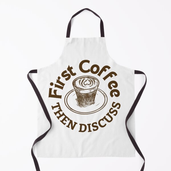 Item preview, First Coffee Then Discuss designed and sold by Ahmed Hussain.