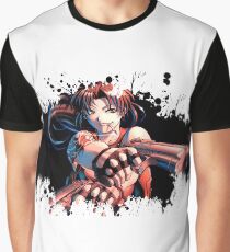 Camiseta gráfica Salpicaduras de Revy Black Lagoon
