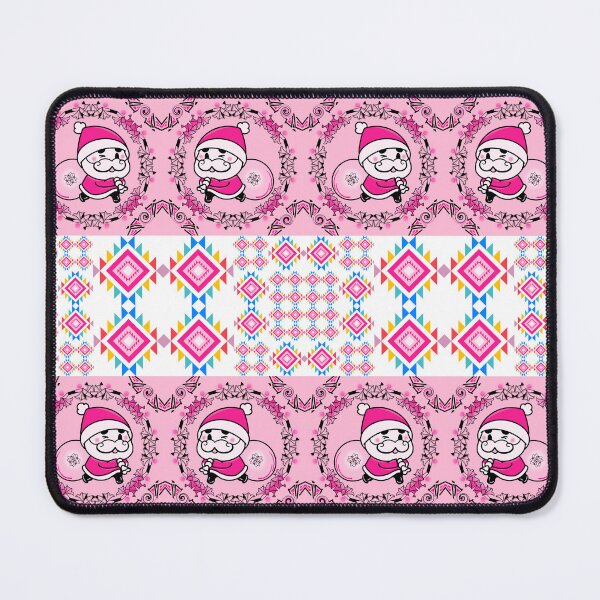 Item preview, The Happy Santa in Seamless Pink Square Love Theme designed and sold by MyMemoriesArts.