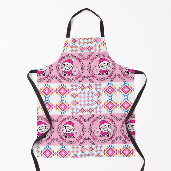Item preview, The Happy Santa in Seamless Pink Square Love Theme designed and sold by MyMemoriesArts.