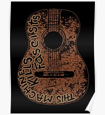 Woodys Maschine Poster