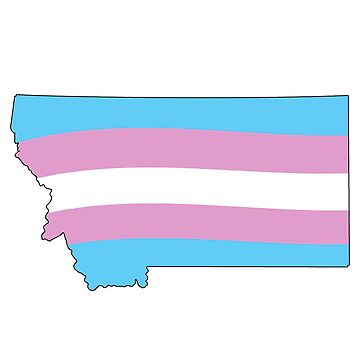 Artwork thumbnail, Montana Trans Pride by Gayesthetic