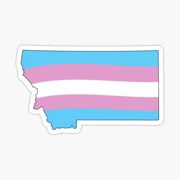 Montana Trans Pride Sticker