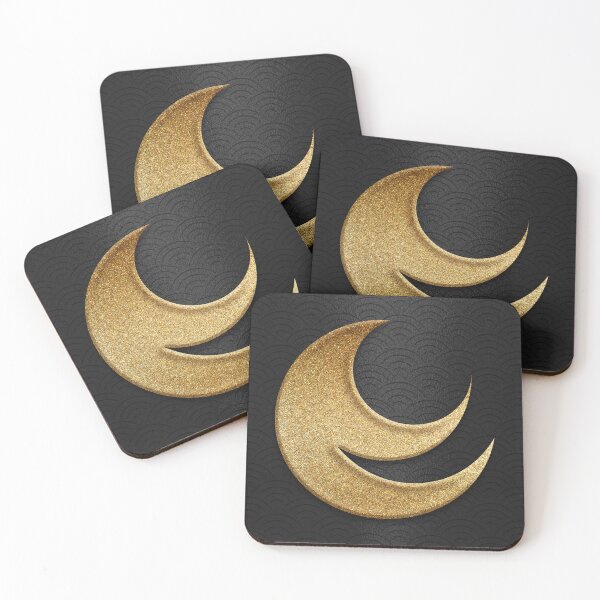 Item preview, Hiroshima Prefecture Symbol in Gold Faux designed and sold by Takeda-art.
