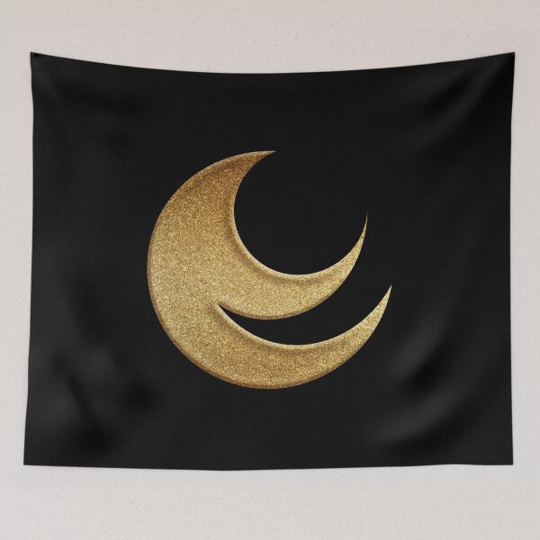 Item preview, Hiroshima Prefecture Symbol in Gold Faux designed and sold by Takeda-art.