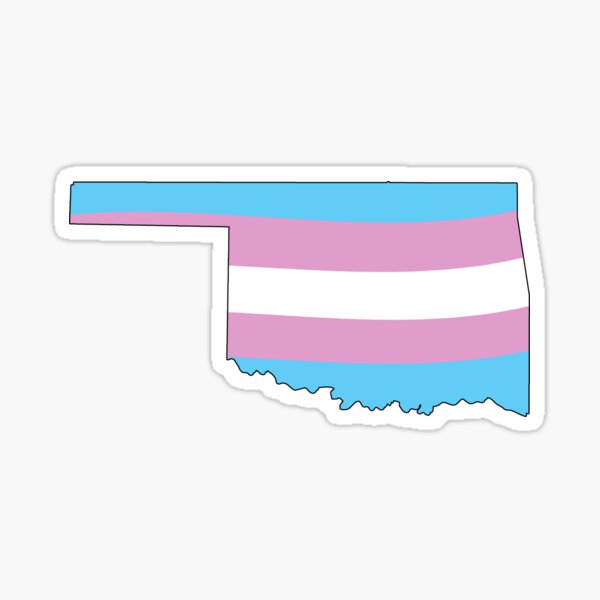 Oklahoma Trans Pride Sticker